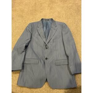 Suitshop Light Blue‎ Modern Jacket Mens Size 36 Short Blue